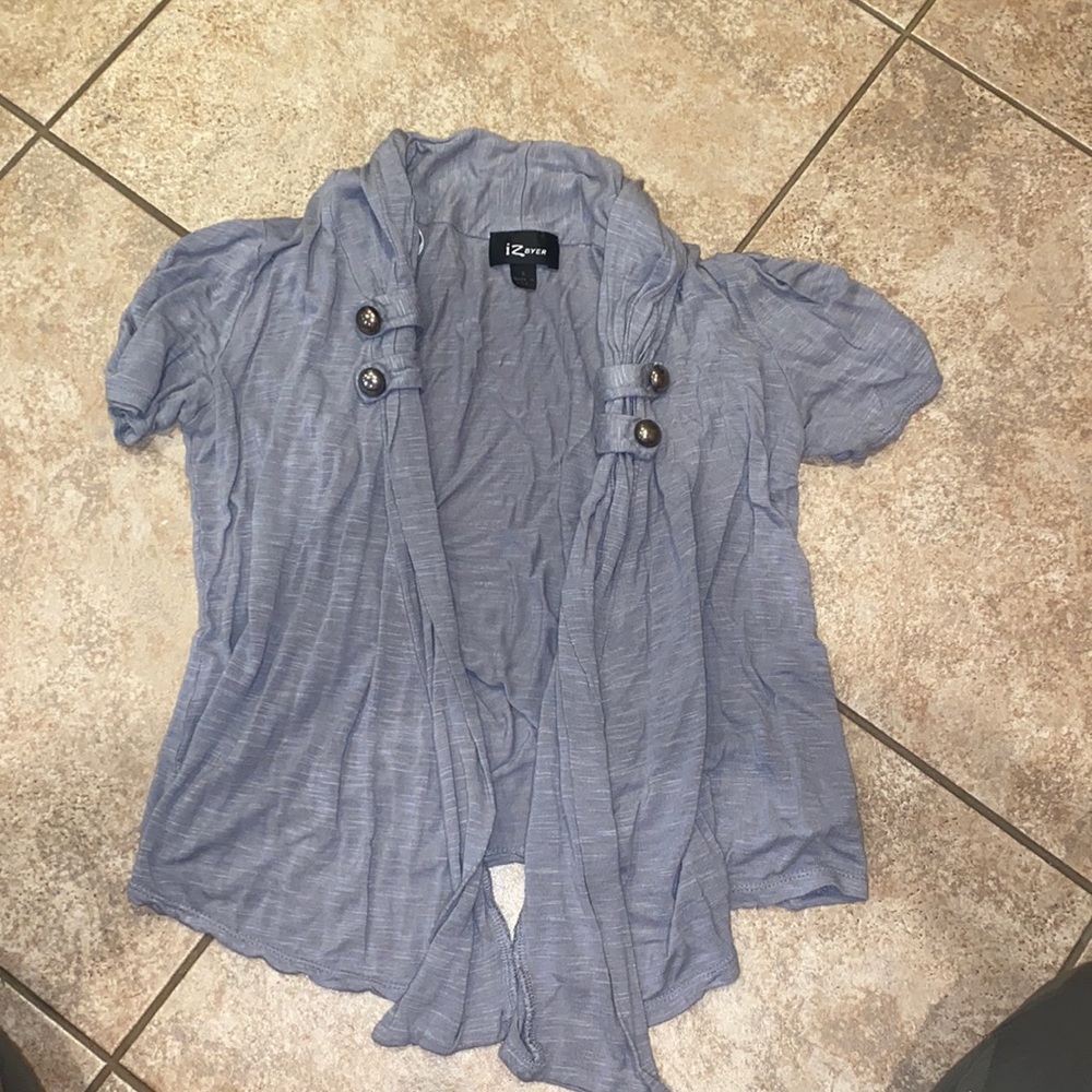 Short sleeve cardigan